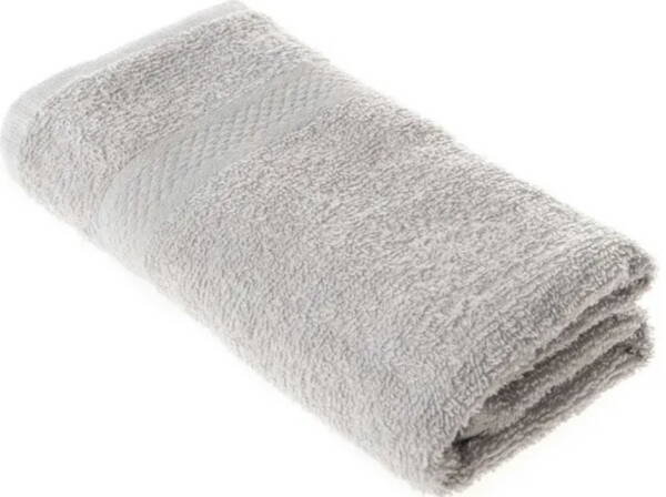 Bath text SOHO Руш.д/обличчя 50*90 бавовна 100% BASIC Silver