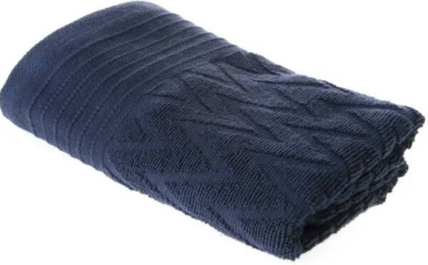 Bath text SOHO Руш.д/обличчя 50*90 бавовна 100% Geometry Cobalt