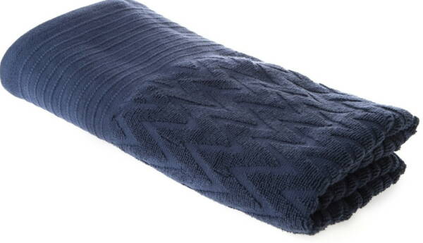 Bath text SOHO Руш.Сауна 70*140 бавовна 100% Geometry Cobalt