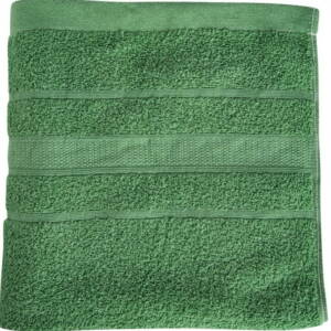 Bath text SOHO Рушник банний 50*90см бавовна Basic Olive