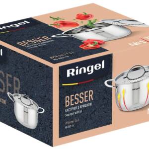 Каструля RINGEL Besser 16 см (1.6л) з кришкою нержRG-2021-16