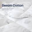 КОВДРА "DREAM COLLECTION" COTTON 180*210 СМ 150г/м2 MICROFIBER упаковка сумка