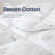 КОВДРА "DREAM COLLECTION" COTTON 200*210 СМ 150г/м2 MICROFIBER в пакеті