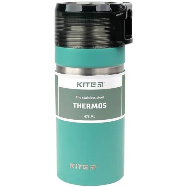Термос Kite 473 мл., зелений