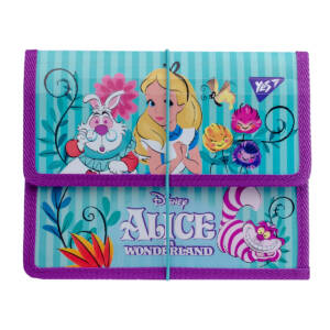Папка для зошитів YES пласт. на резинці  В5 "Alice"