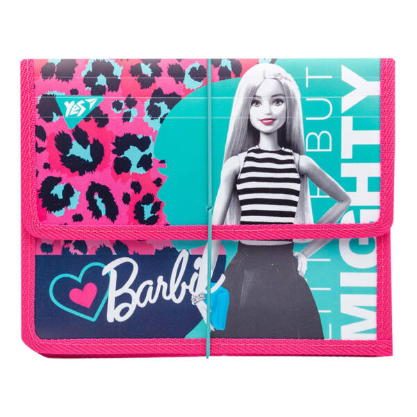 Папка для зошитів YES пласт. на резинці  В5 "Barbie"