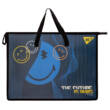 Папка портфель YES А3 з тканинними ручками Smiley World