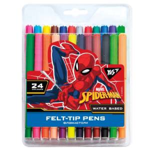 Фломастери YES 24 кольори Marvel.Spiderman