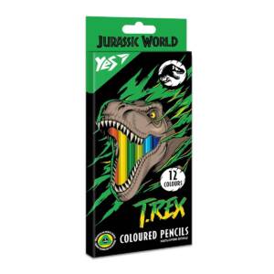Олівці кольорові YES 12 кол. "Jurassic World"