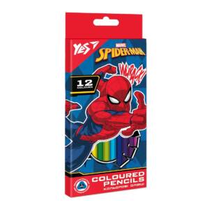 Олівці кольорові YES 12 кол. "Marvel.Spiderman"