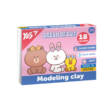 Пластилін YES Line Friends 18 кольорів 360 г