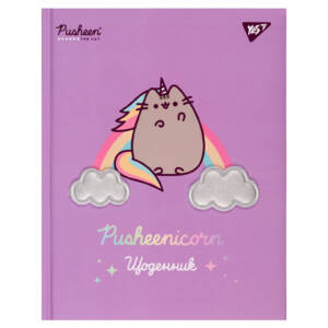 Щоденник шкільний YES твердий Pusheenicorn