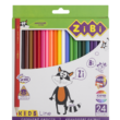 Кольорові олівці, 24 кольорів, KIDS Line