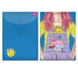 Папка-конверт YES на кнопці А4 "Smiley Girl"