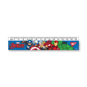 Лінійка 15см YES Marvel.Avengers