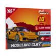 Пластилін Yes, 10 кол., 200г "Drift King"