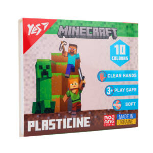 Пластилін Yes, 10 кол., 200г "Minecraft"