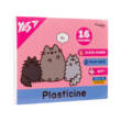 Пластилін Yes, 16 кол., 320г "Pusheen"