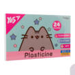 Пластилін Yes, 24  кол., 480г "Pusheen"