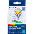 Крейда кольорова Jumbo, 3 кол. Kite Classic