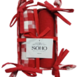 Кухонний текстиль SOHO Наб. руш. 40*60см бавовна 100% White&Red 2шт.