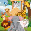 Розмальовка А4 1Вересня Zoo