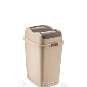 Смітник EASY прямокутний з кришкою 50л