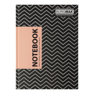 Записна книжка INSOLITO, А5, 96 арк., клітинка, тверда картонна обкладинка, персикова