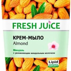 Fresh Juice р/крем-мило дой-пак 460мл almond