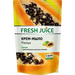 Fresh Juice р/крем-мило дой-пак 460мл papaya