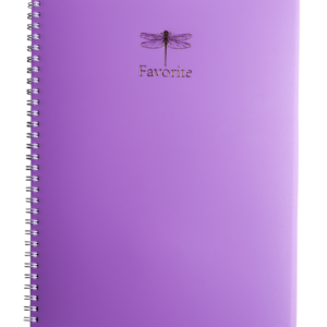Зошит FAVOURITE, PASTEL, А4, 80 арк., кліт, пл.. обкл., бузковий
