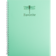 Зошит FAVOURITE, PASTEL, А4, 80 арк., кліт, пл.. обкл., мятний