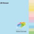 Папір кольор. А4/160 (100арк.) паст. Ocean 120 (блакитний) SPECTRA COLOR