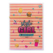 Зошит А4/48кл в пластик папці з малюнком "STYLE GIRL"