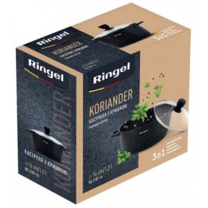 pot RINGEL Koriander каструля алюм 16 см з кришкою 1.2 л