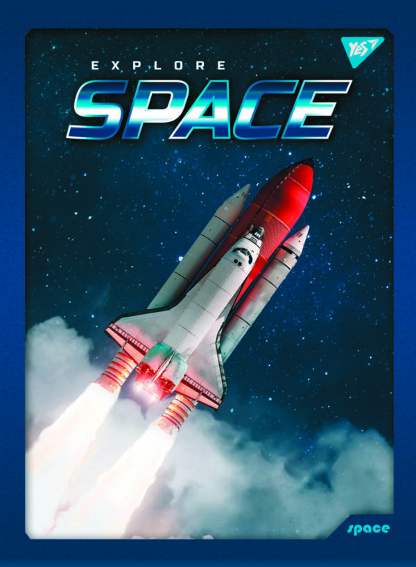Зошит для записів YES А4/48 кл. Space