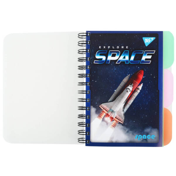 Зошит для записів YES В6/144 пл.обкл. Space