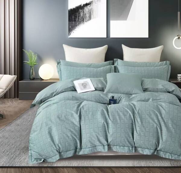 Комплект SOHO Комплект пост.білизни Євро Studio 200*230 Geometria Turquoise