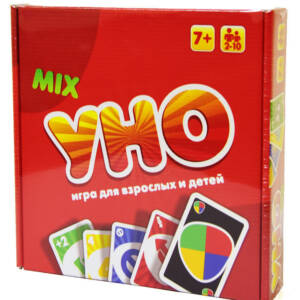 Игра настольная "UNO"большая 2в1 26*25 см