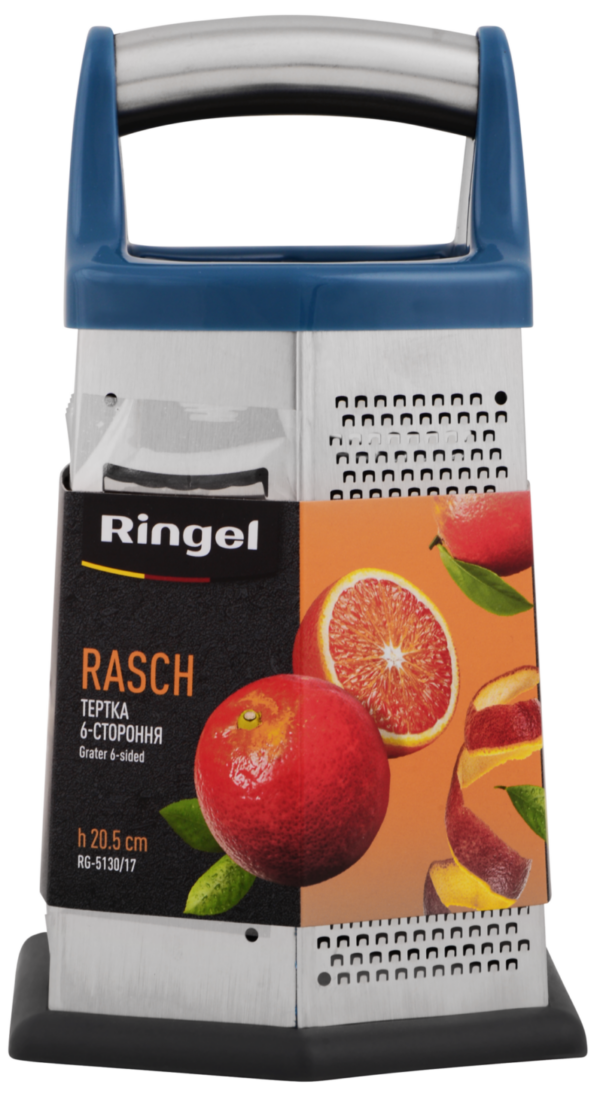 Кух.прилад RINGEL Rasch Тертка 6-стороння 20.5 см
