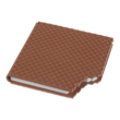 Блокнот WAFFLE, 90х90мм, 80 арк., нелінований, ароматизована Soft touch обкладинка, KIDS Line