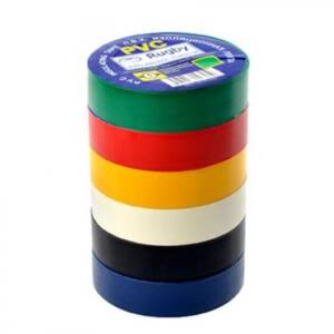 Ізолента ПВХ 10м "Rugby" асорті RUGBY 10m assorti (500шт)