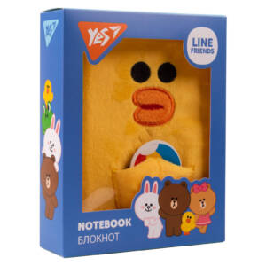 Блокнот пухнастий YES "Line Friends Sally"