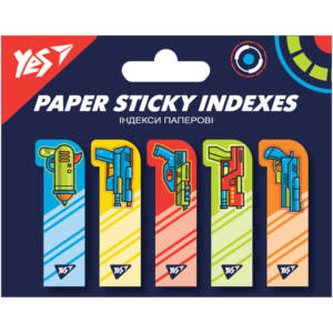 Індекси паперові YES Blaster 50x15мм, 100шт (5x20)