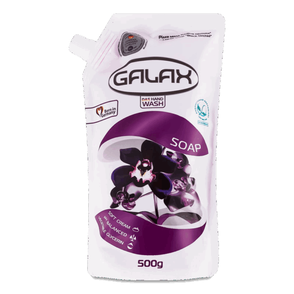 GALAX Рідке мило чорна орхідея 500г (DOYPACK)