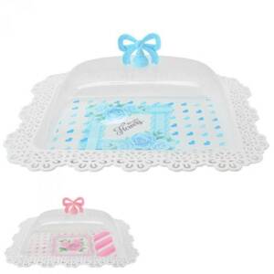 Тортівниця з кришкою 43*33см R30117 (48шт)