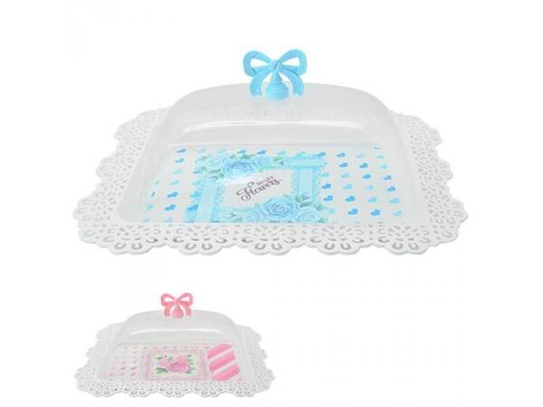 Тортівниця з кришкою 43*33см R30117 (48шт)