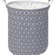 Корзина IDEA HOME LY-04 круг. ткан. з/кр Prism 40х50 см
