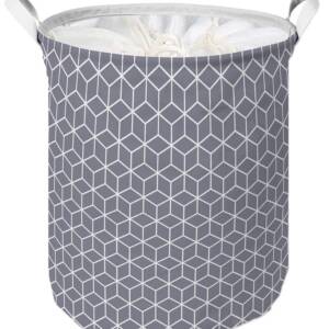 Корзина IDEA HOME LY-04 круг. ткан. з/кр Prism 40х50 см