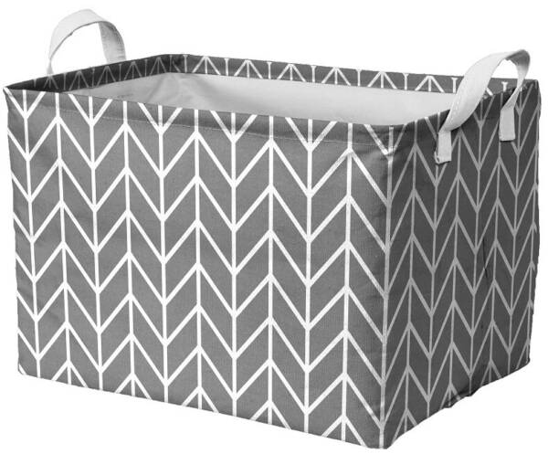 Корзина IDEA HOME TC-32 ткан. Vector 30x20x18 см